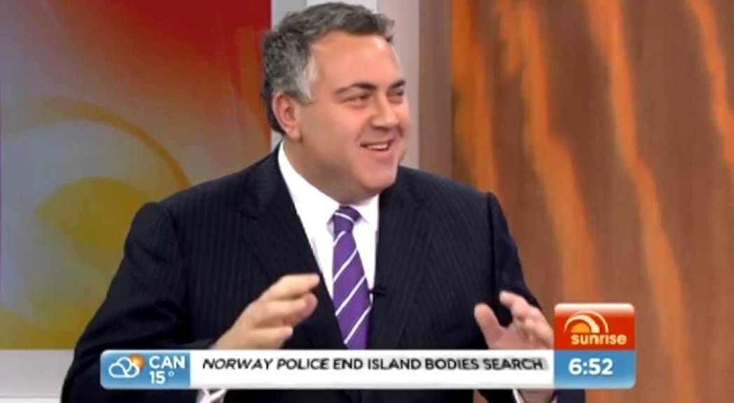 Joe Hockey - Budget Night