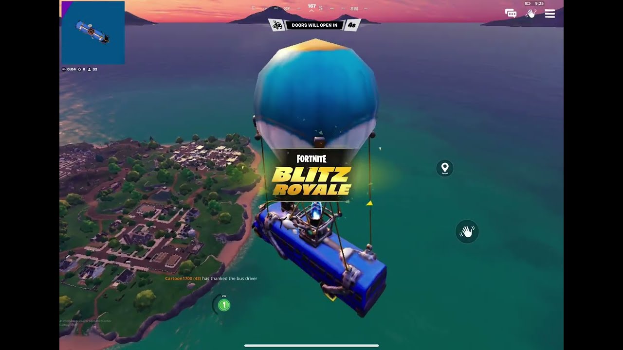 Playing blitz in fortnite until i get victory Royale 