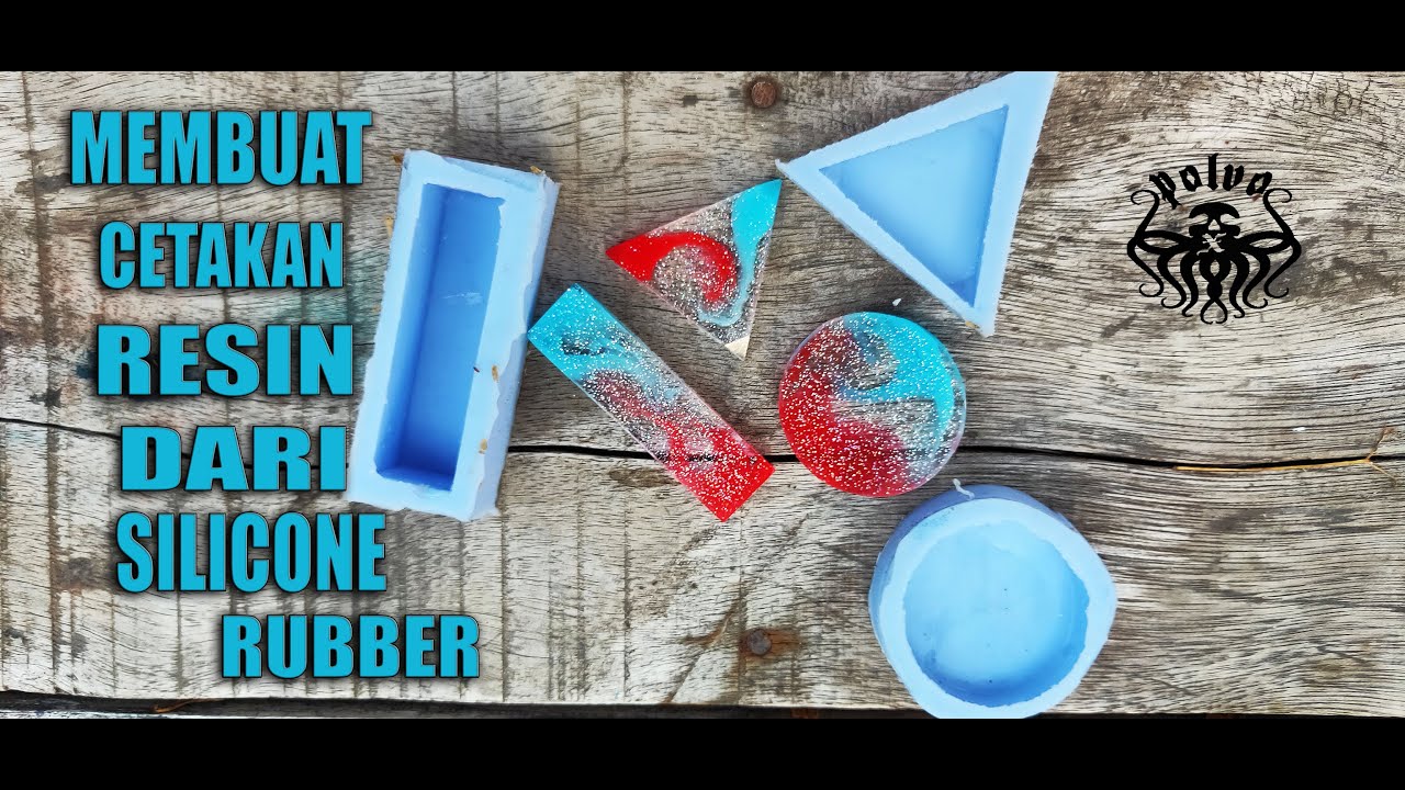 Tutorial membuat molding menggunakan silikon rubber  |  silicone rubber RTV 52 mold  | PolvoX