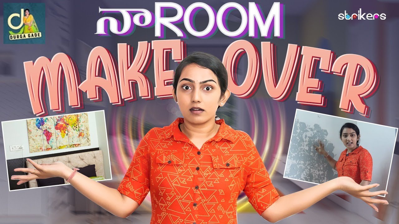 నా Room Makeover || Durga Gade || Durga Gade Vlogs || Strikers