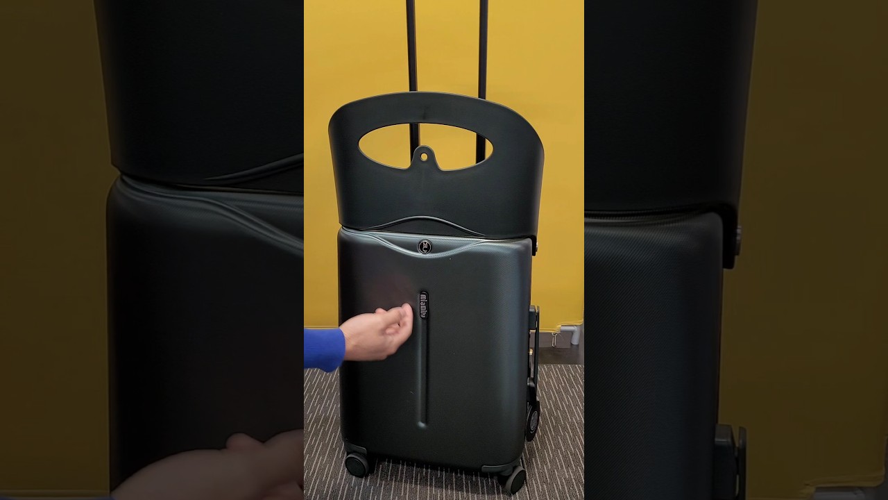 Travelling with children is easy with the MiaMily Multicarry carry-on luggage