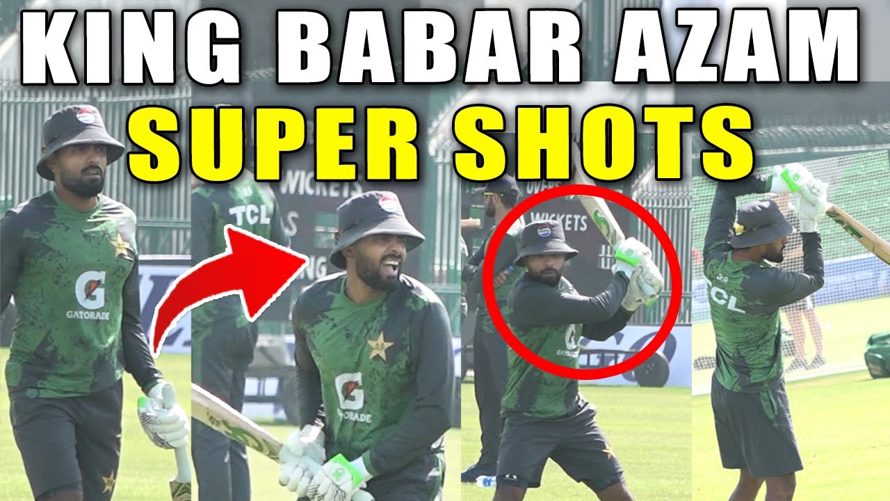 King Babar Azam Knocking Session | Stylish Batting & Perfect Timing 💥
