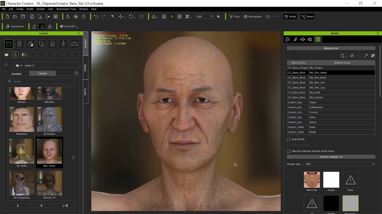 Convert Daz Characters to CC3 -- Skin complete textures