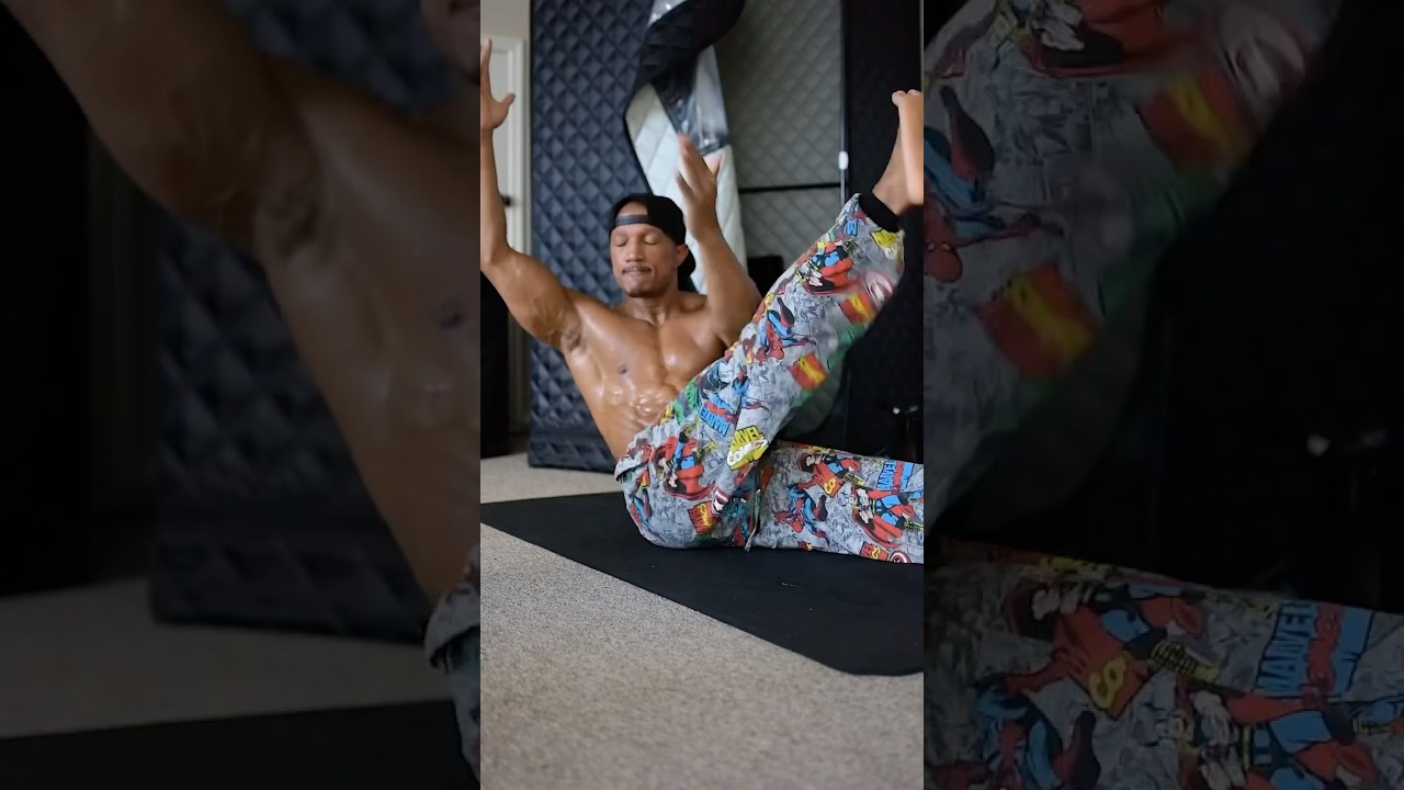 🏠 Core Training 3 Sets Of 30 Seconds #homeworkouts #calisthenics #abs #6packs #coreexercises
