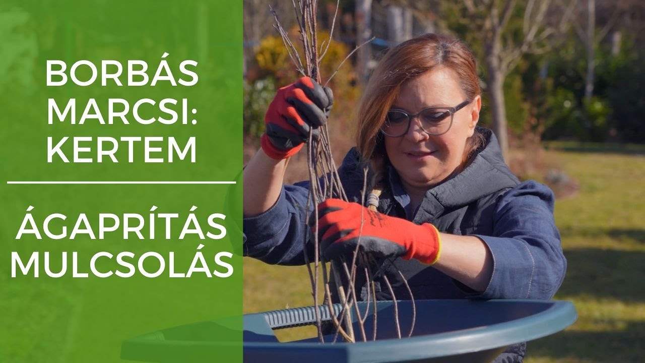 Borbás Marcsi: Kertem - Ágaprítás, mulcsolás