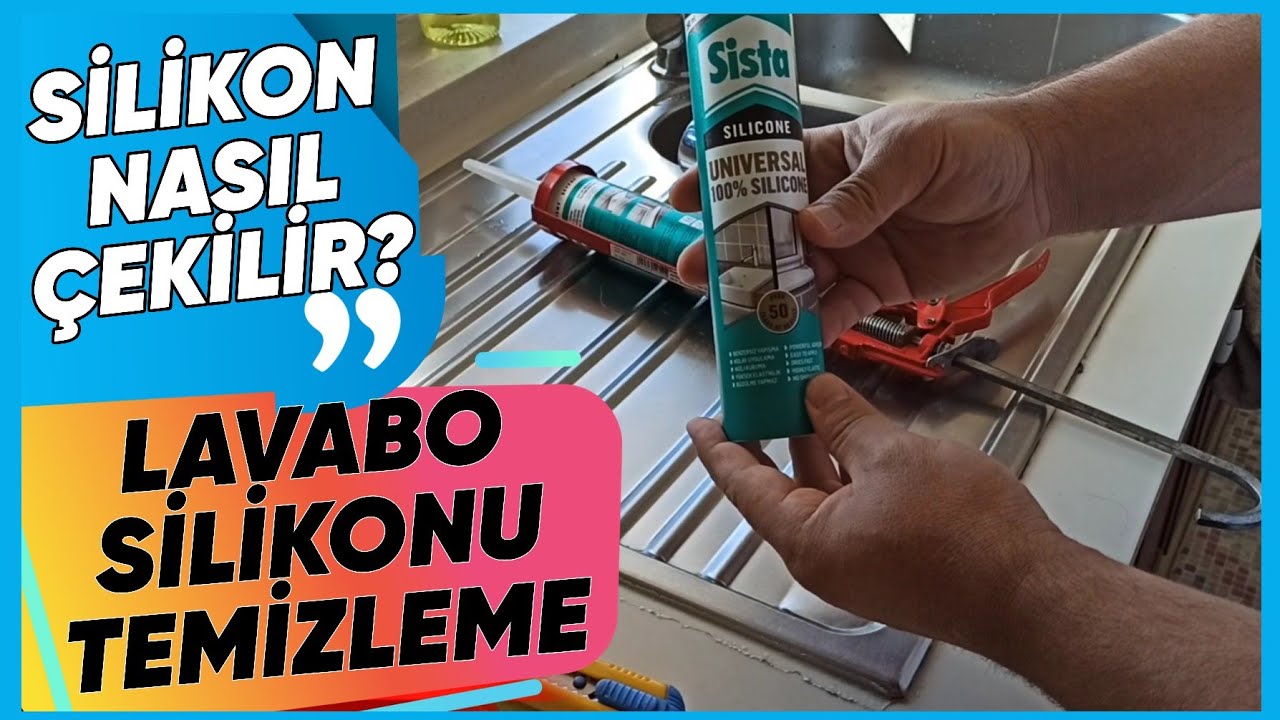 Silikon Nasıl Çekilir? 🟢 Eski Silikon Temizleme 🟢 Lavabo Silikonu Temizleme