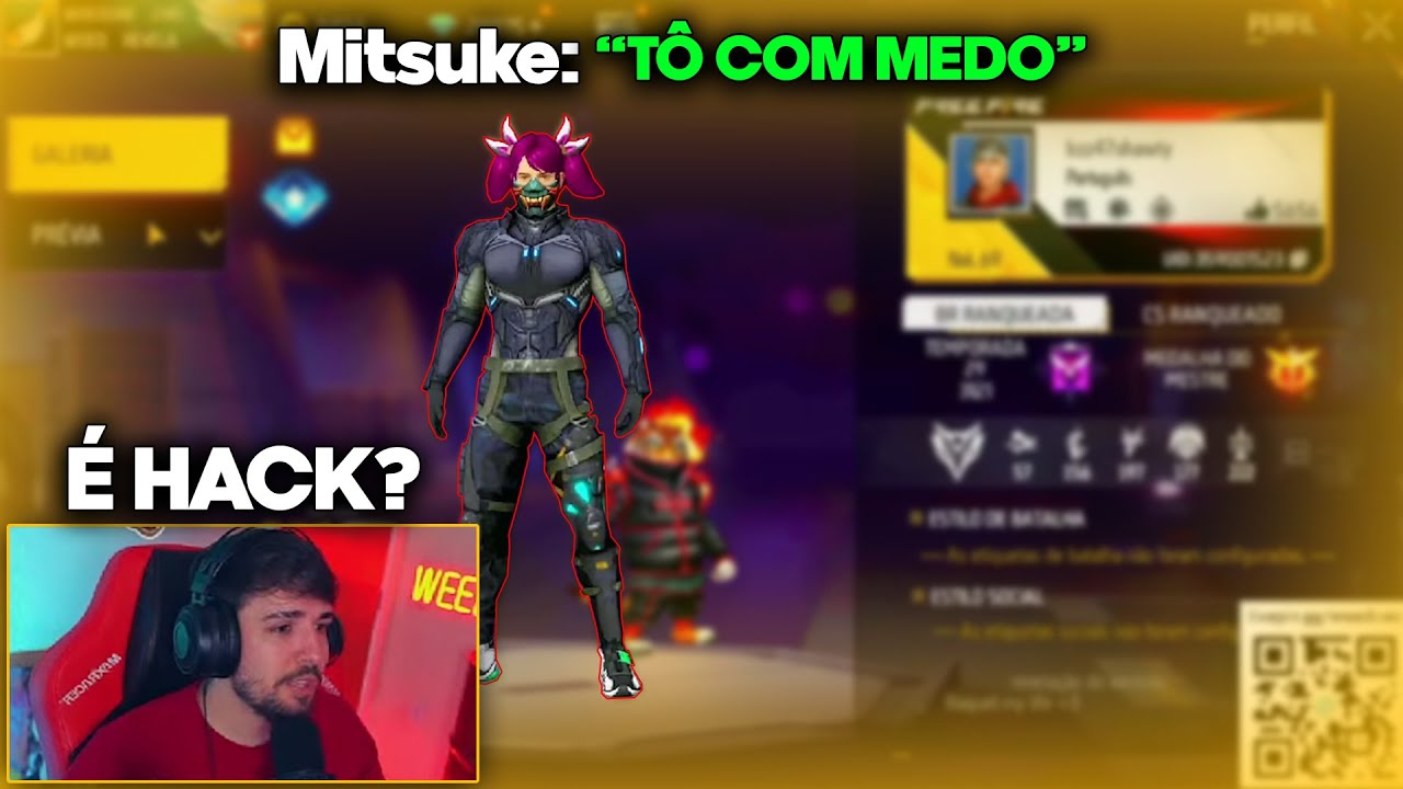 MITSUKE FALOU QUE ESTAVA COM MEDO DE ENFRENTAR ESSE MOBILE... ERA HACK?