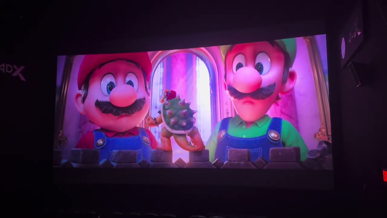 Super Mario Galaxy movie 4DX and ￼trailer  Mario Galaxy first trailer ￼after goat movie ￼￼￼￼￼￼starts