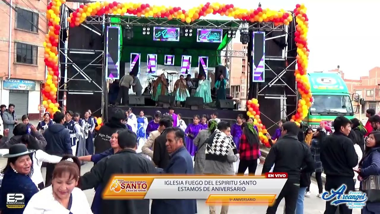 Iglesia Fuego del Espíritu Santo Casa Israel  5º ANIVERSARIO  2025