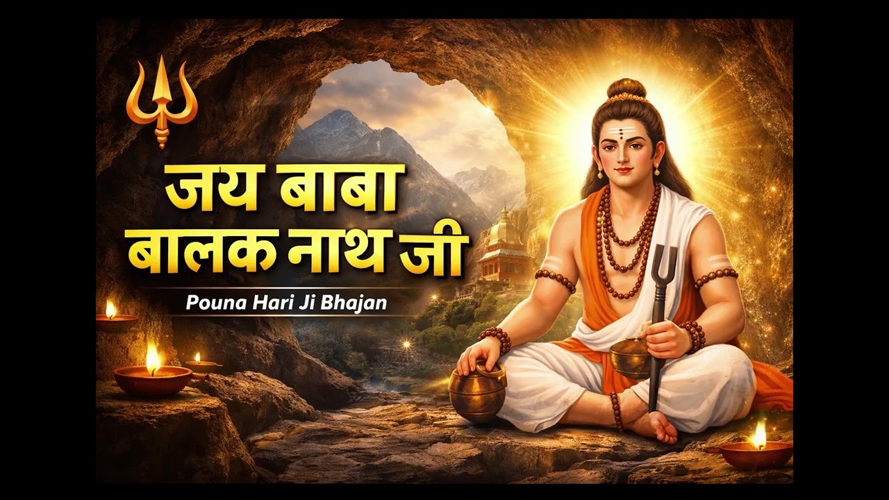 जय बाबा बालक नाथ | Baba Balak Nath Bhajan | Pouna Hari Ji | Powerful Devotional Song 🔱🙏🏻