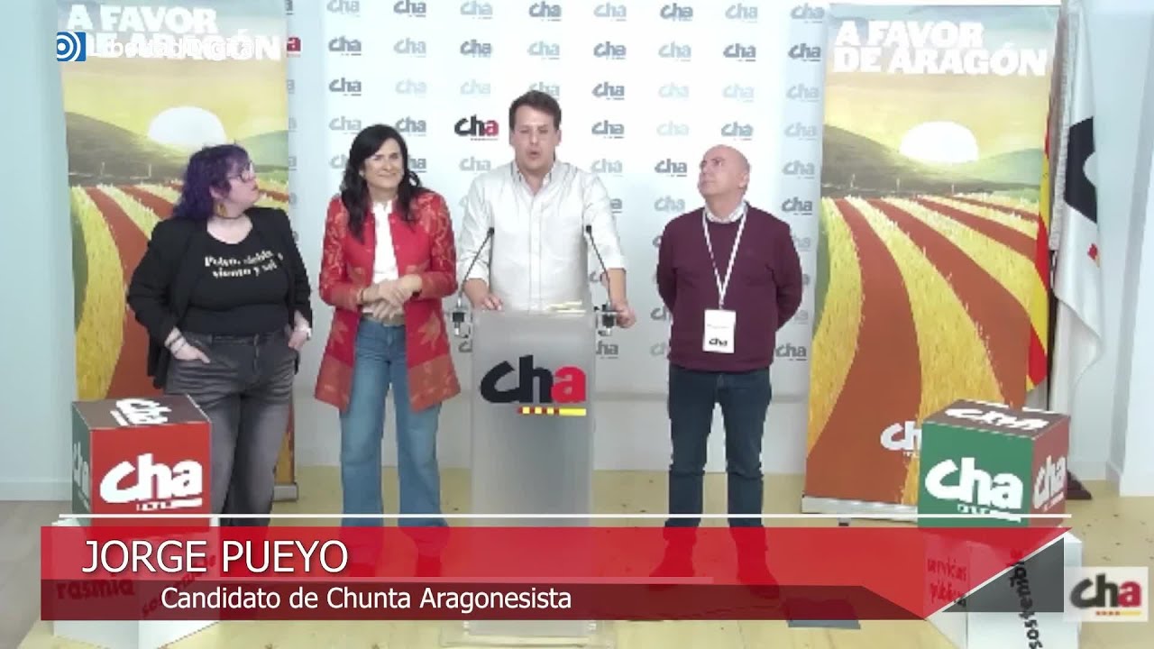 La reacción de los partidos políticos los resultados electorales de Aragón