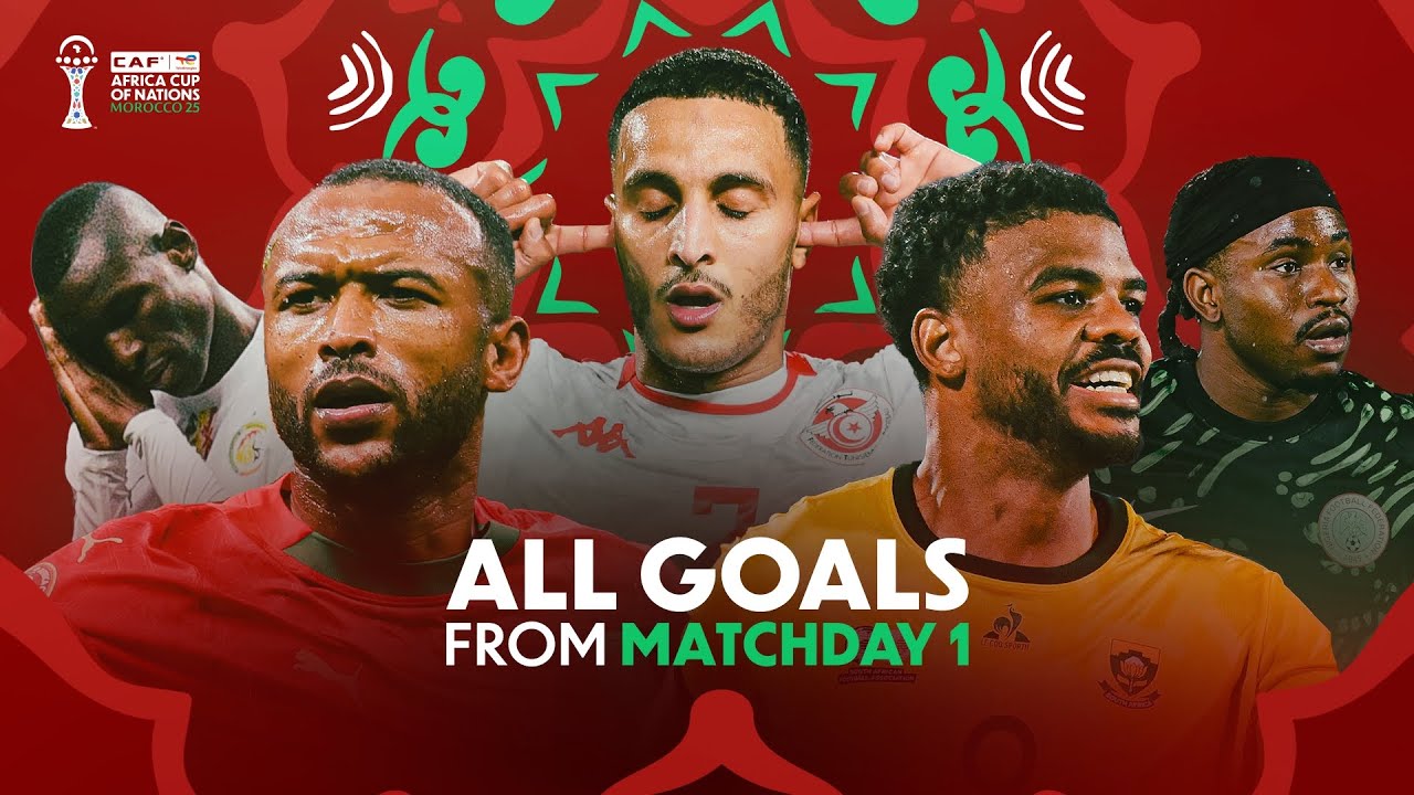 Every #TotalEnergiesAFCON2025 goal from Matchday 1 | جميع أهداف الجولة الأولى في كأس الأمم الإفريقية