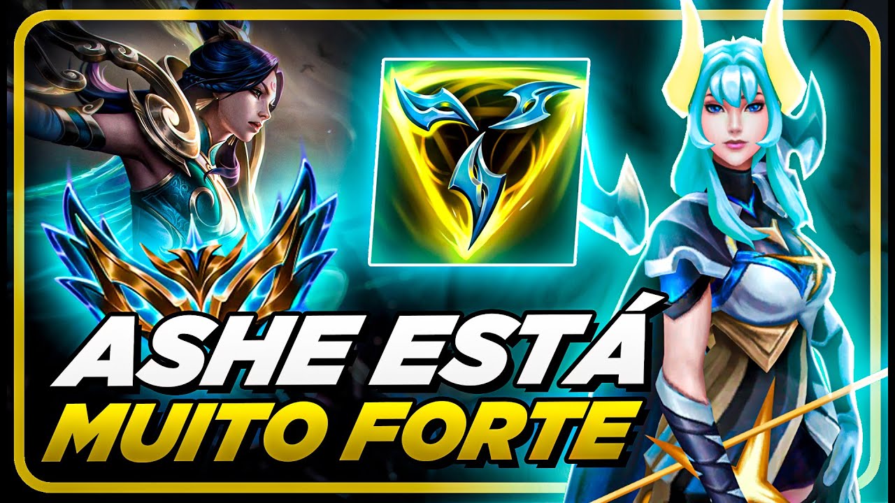 ASHE ADC ESTÁ MUITO FORTE PARA SUBIR DE ELO | MONO CAITLYN GAMEPLAY