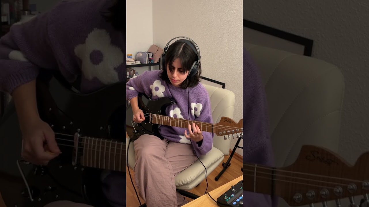 Shine On You Crazy Diamond cover (guitar solo)