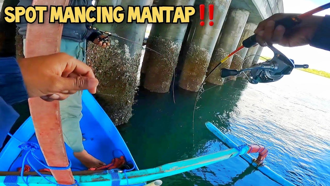 MANTAP SEKALI‼️SPOT MANCING TERMANTAP DI TOL BALI MANDARA