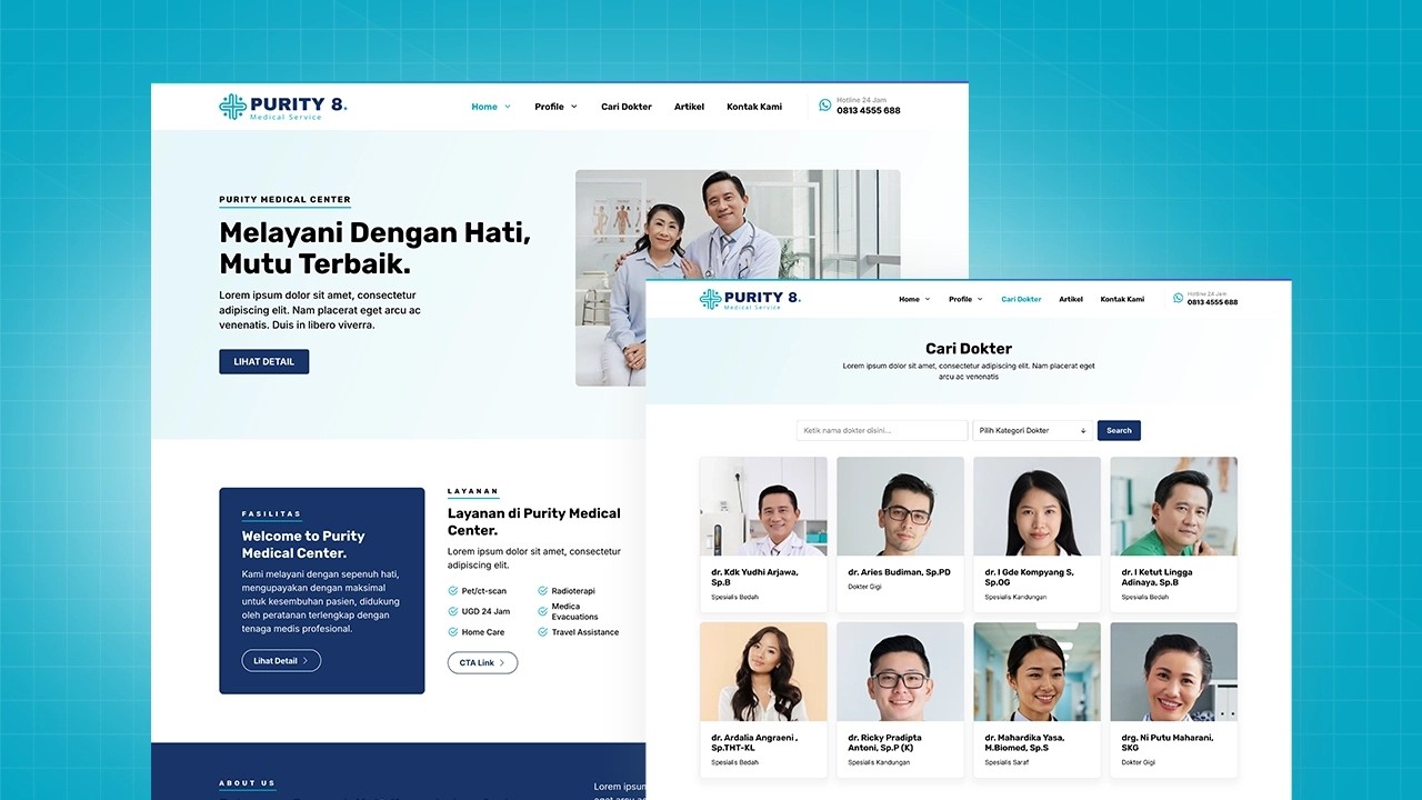 Template Wordpress Untuk Website Rumah Sakit