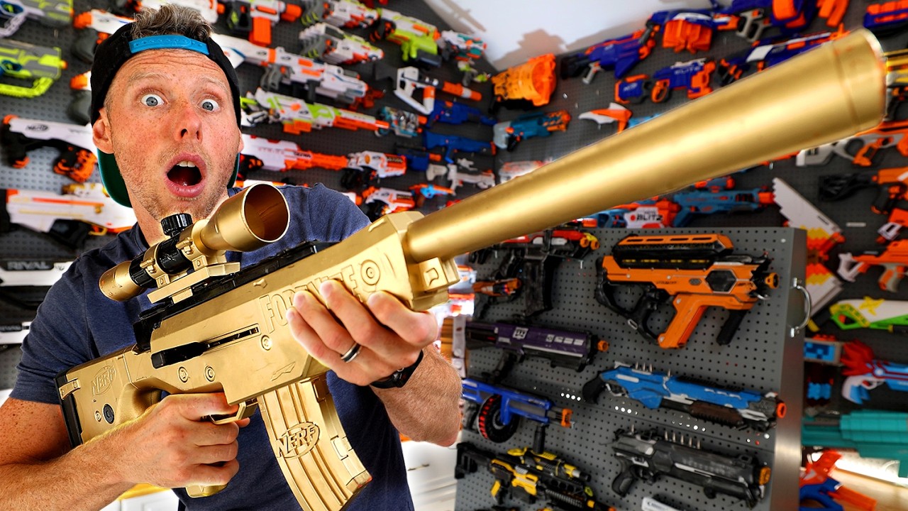 ЭПИЧЕСКОЕ ОРУЖИЕ NERF для Nerf COD Zombies 5.0 PACK-A-PUNCH!