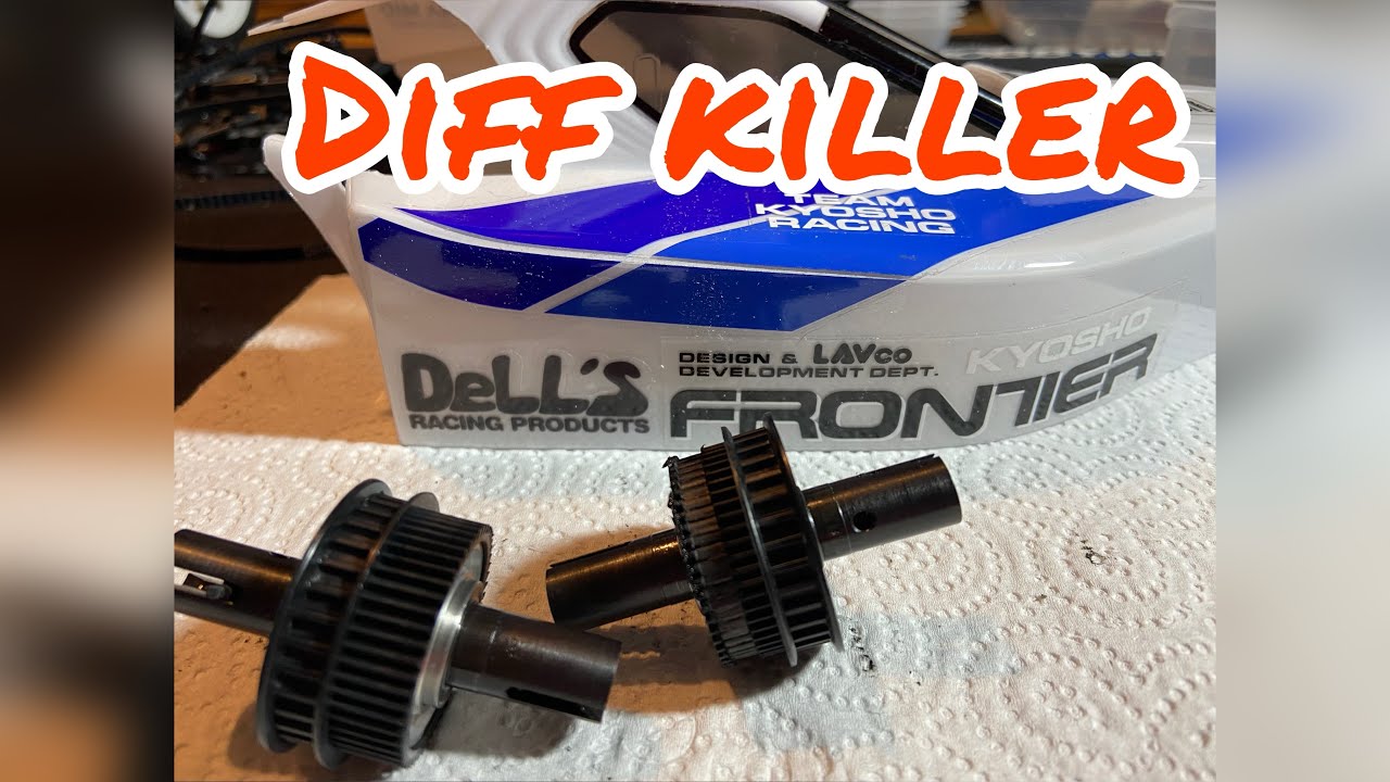 Kyosho optima mid 87WC worlds spec ball diff issue