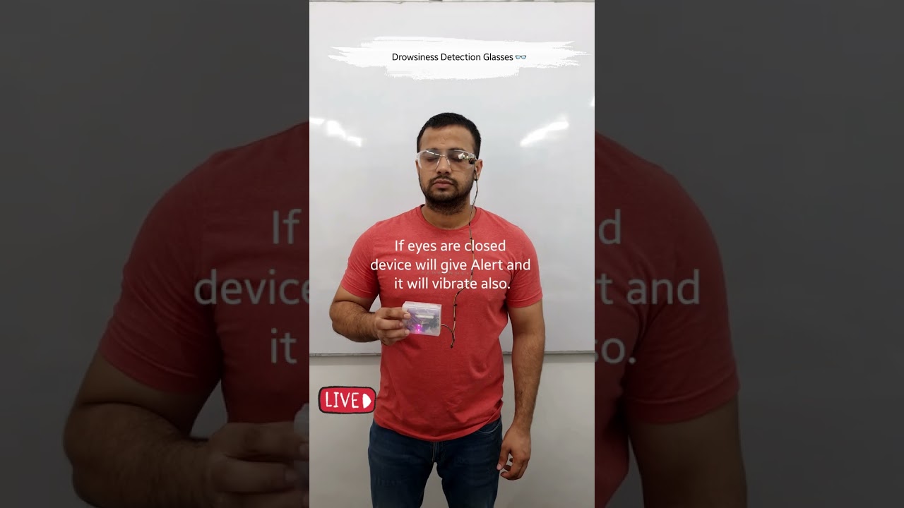 😴 Anti Sleep Alarm System using Arduino | Drowsiness Detection Glasses #bestproject #arduinoproject