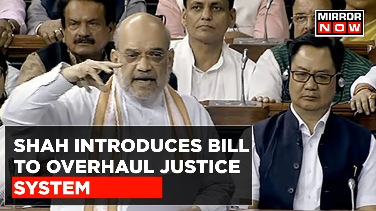 Monsoon Session: HM Shah Proposes To Replace IPC, CrPC & Evidence Act With New Laws | Top News
