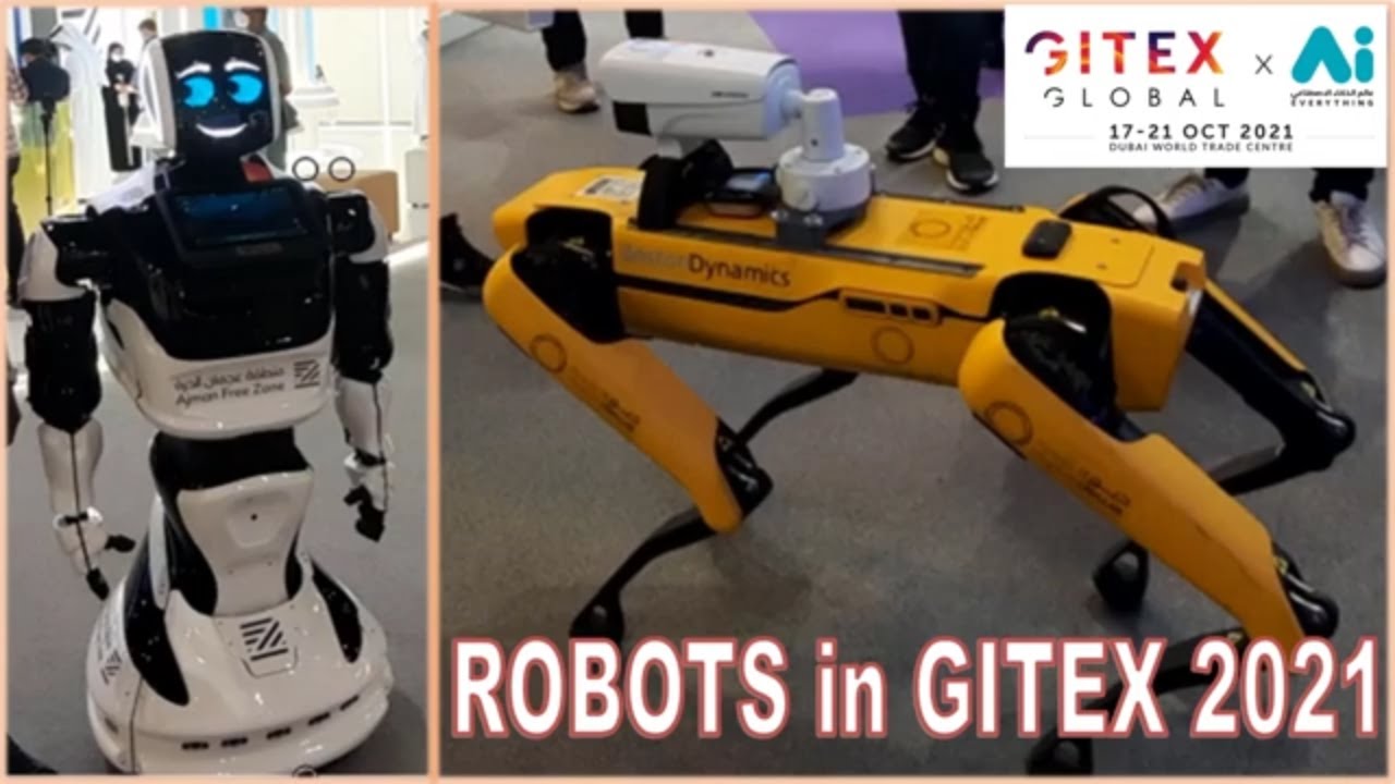 GITEX Global Robots | Reliable Robotics DWTC | GITEX Technology Week | GITEX Tour | Sparky Vlogs