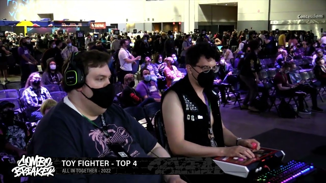 Игрушечный боец ​​в Combo Breaker 2022 [Топ-4] [4K/60 кадров в секунду]