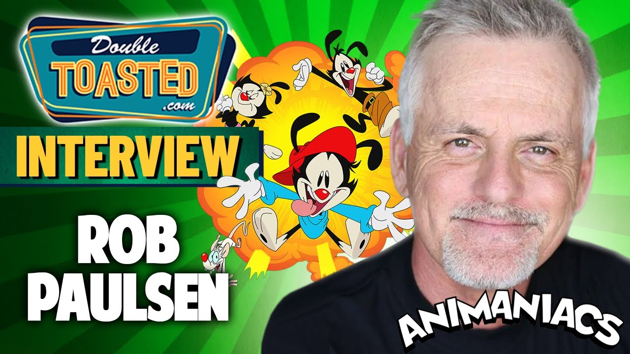 ROB PAULSEN (ANIMANIACS, PINKY AND THE BRAIN) INTERVIEW | Double Toasted