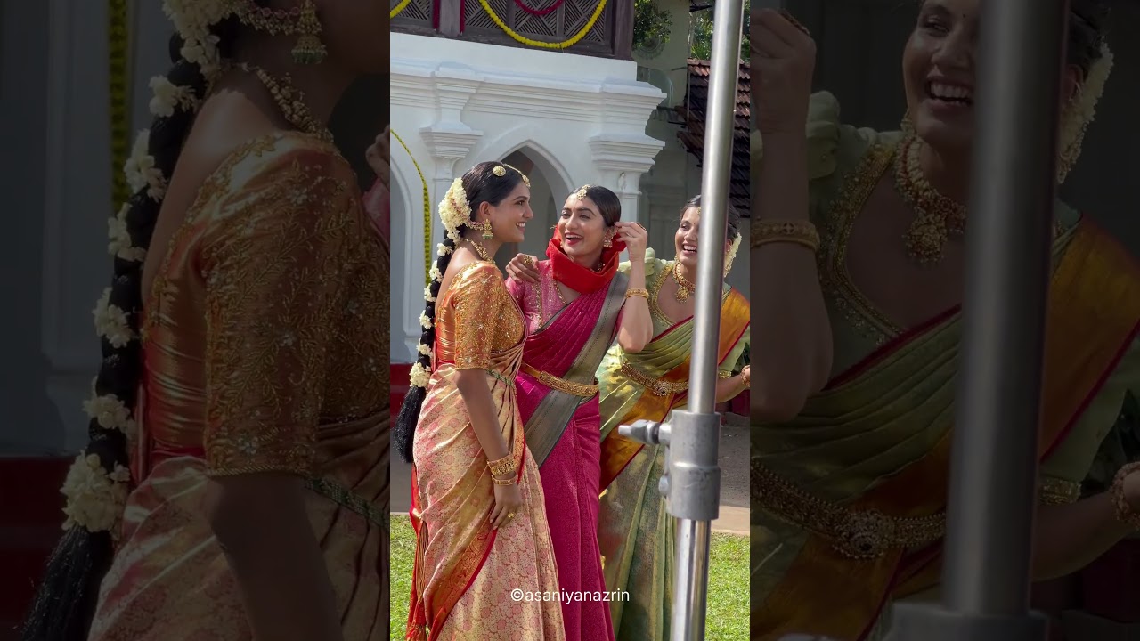 Hindu Bride Wedding Look #southindianbride #hinduwedding #styling #sareedraping #hindubride #wedding