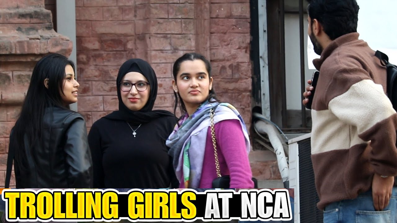 Trolling Girls At NCA University VLOG