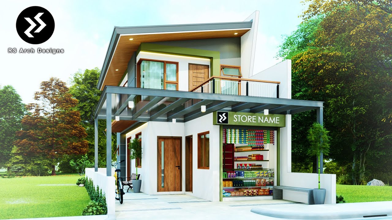 Two Storey House with Small STORE | Tindahan | 4x11 meters | 2 BEDROOMS | 2 T&B