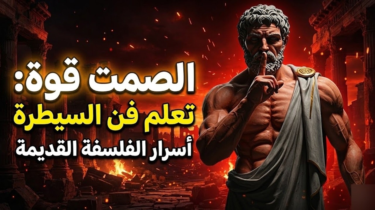 صمتك أقوى من ألف كلمة! 6 أسرار رواقيّة تُغيّر كل شيء