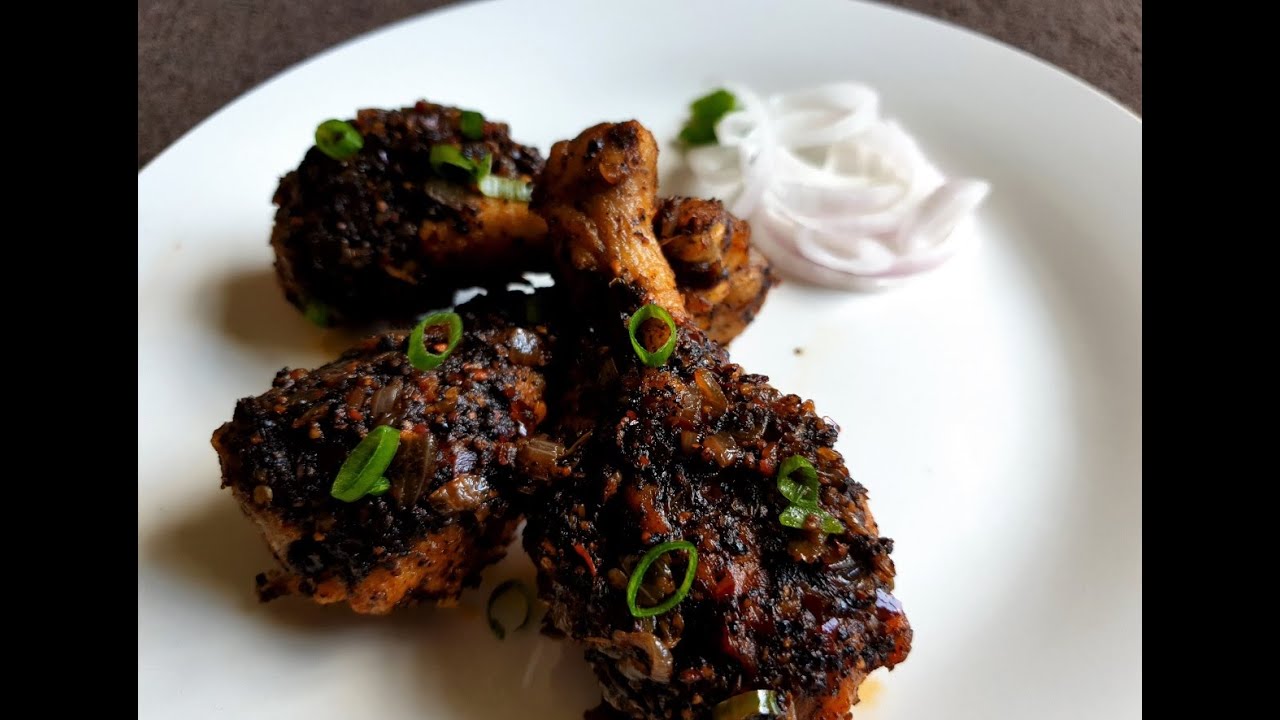 Thalapakatti Style Black Pepper Chicken - Kongu Adukkalai #Thalapakatti #BlackPepperChicken