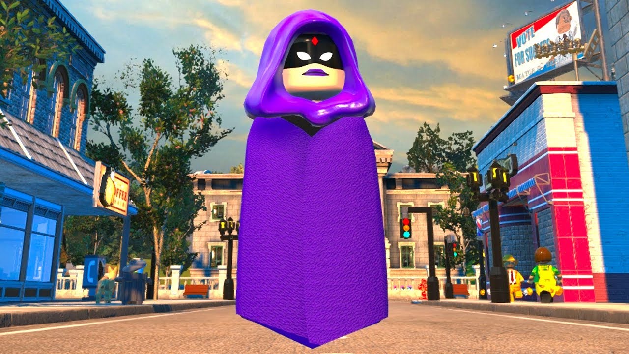 LEGO DC Super-Villains - Raven - Open World Free Roam Gameplay (PC HD) [1080p60FPS]