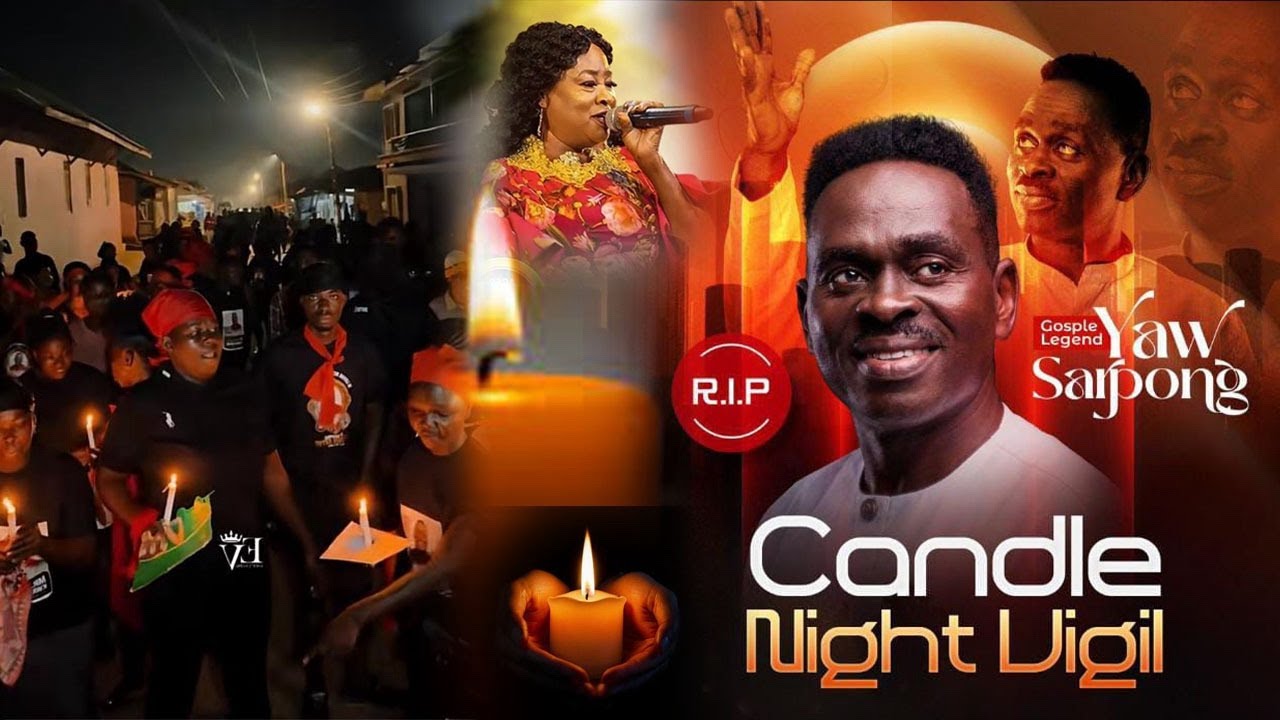 🔴 LIVE: Yaw Sarpong Candlelight Vigil at Abrepo Junction Kumasi