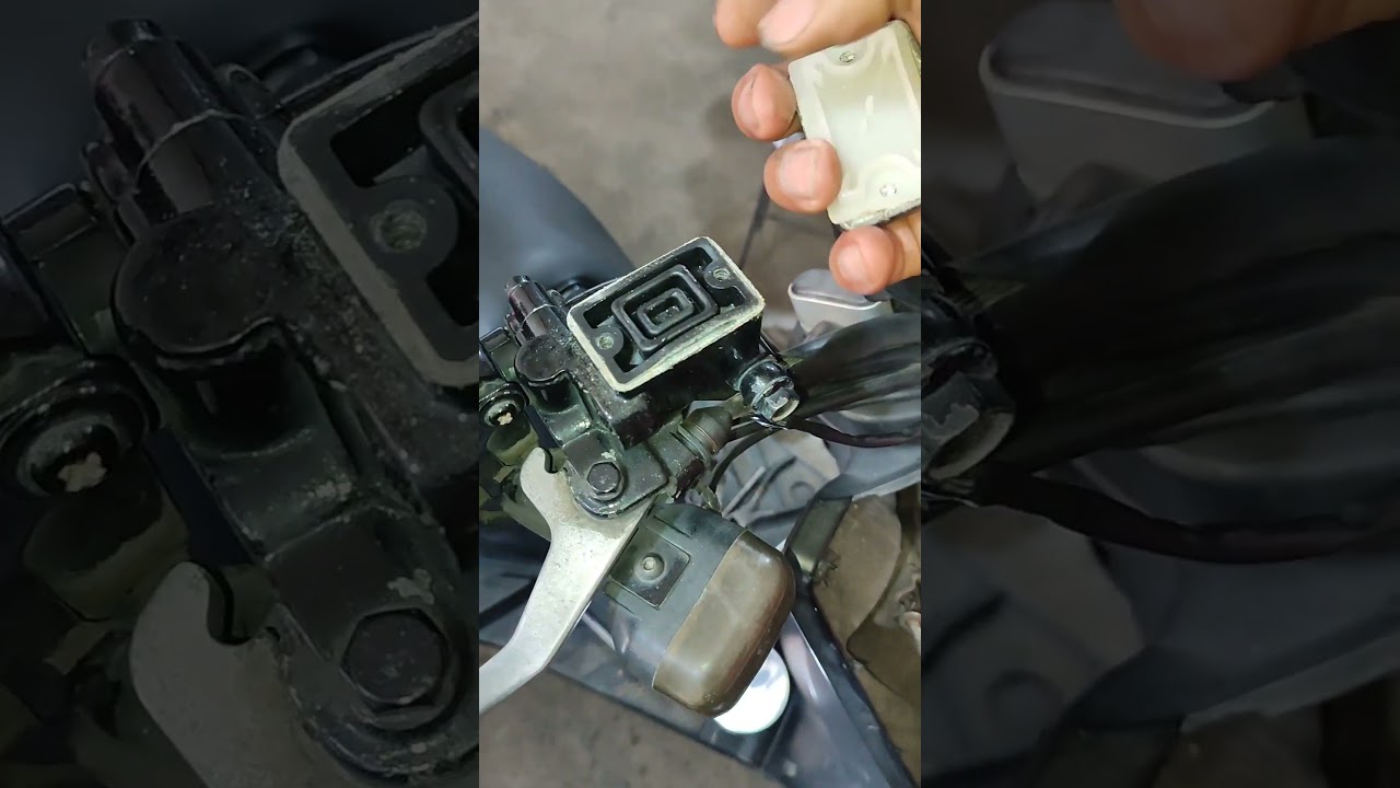 CAMBIO LIQUIDO DE FRENOS 🛵 #moto #mecanico #mecanicademotos#yamaha#