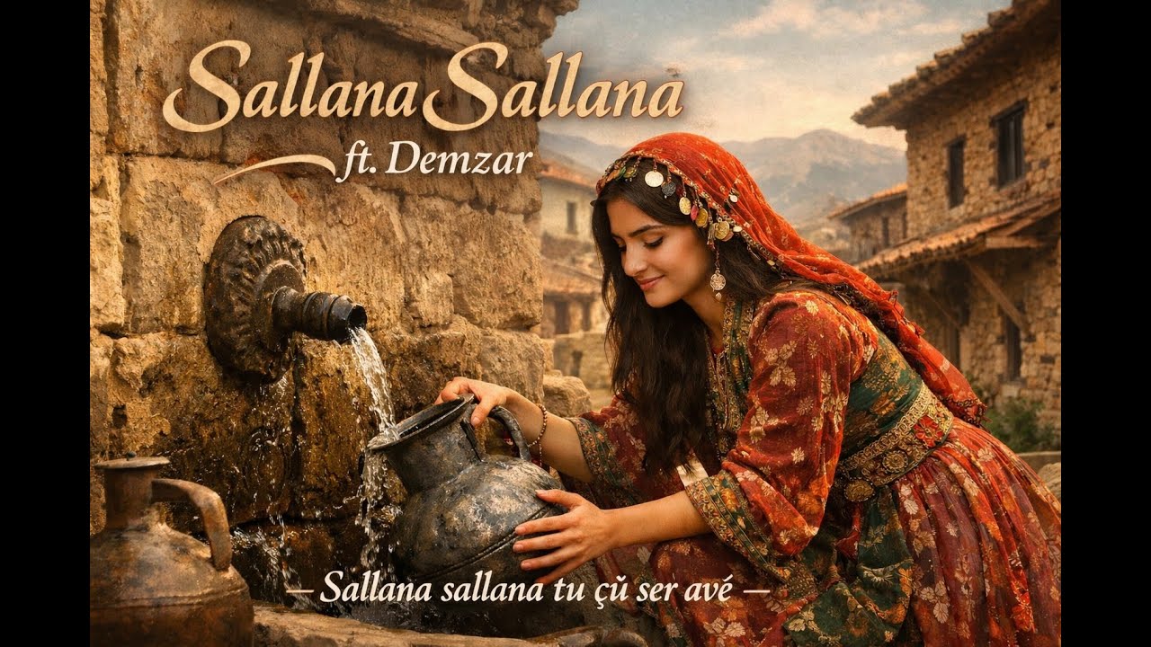 Sallana Sallana -Ft. Demzar  Kurdish Anatolian Psychedelic Folk Music