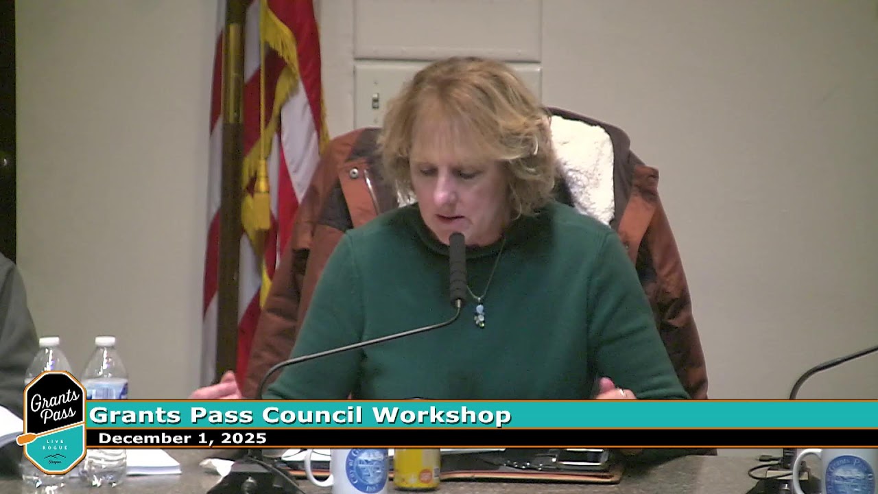City of Grants Pass City Council Workshop December 1, 2025