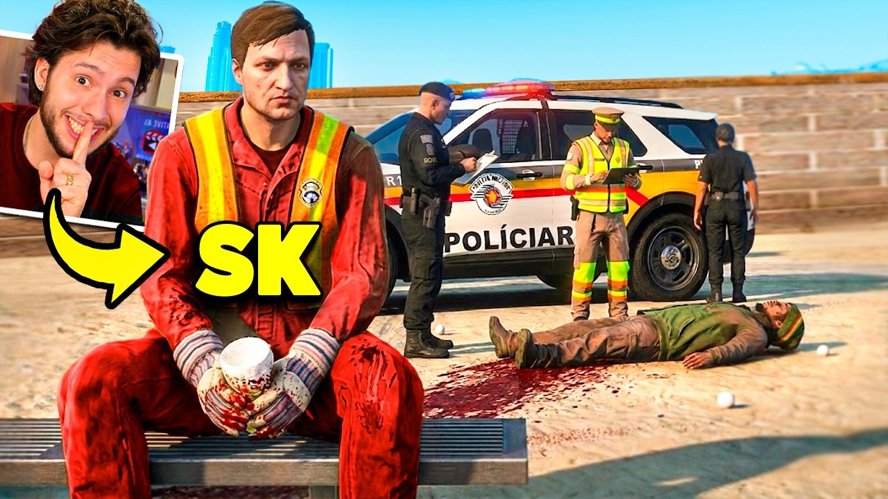 Jogando COMO um NPC ASSASSlN0 de ALUGUEL DISFARÇADO! (GTA 5 RP)