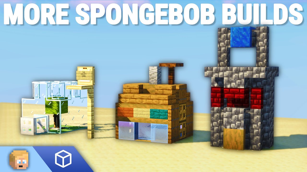 How to Build a MINI Krusty Krab - Minecraft Tutorial