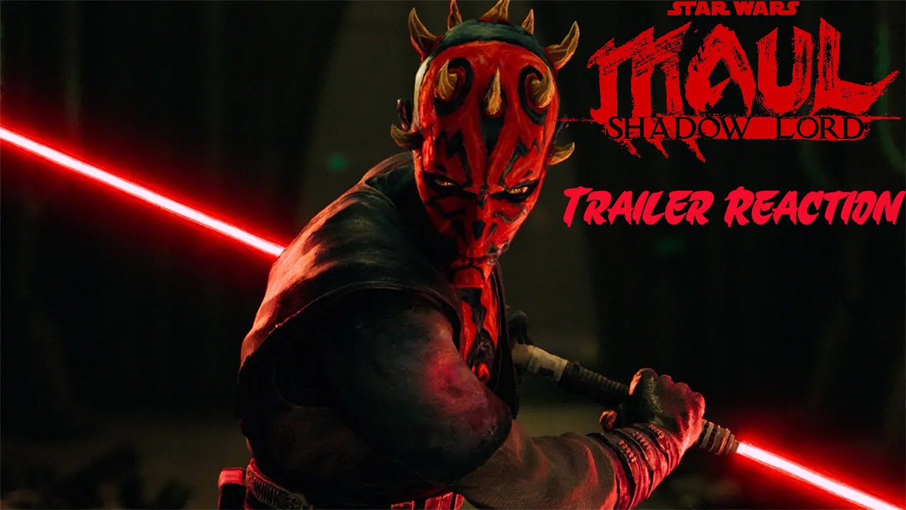 Star Wars Maul Shadow Lord Trailer Reaction & Breakdown