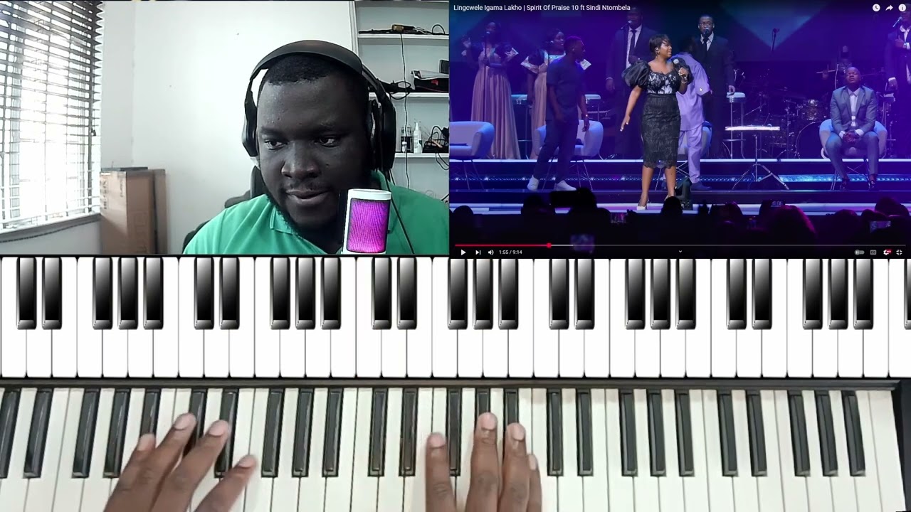Lingcwele Igama Lakho Piano Tutorial In Ab Major