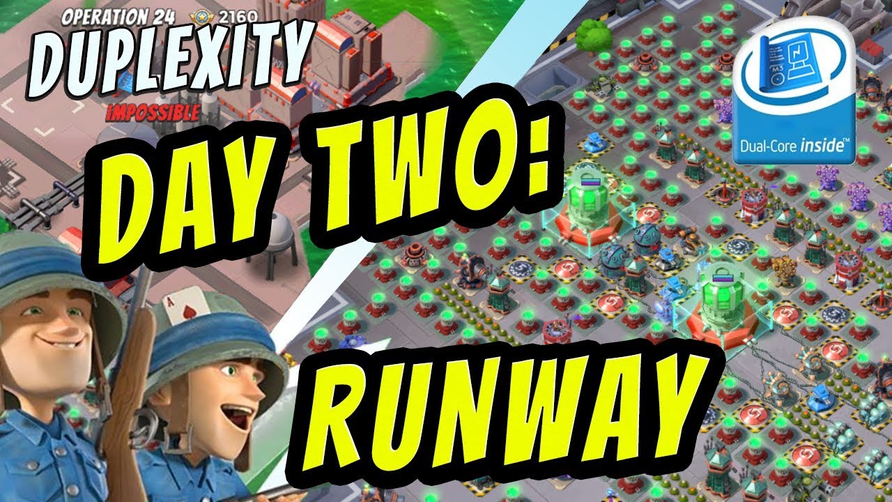 Operation Duplexity - Runway - Boom Beach