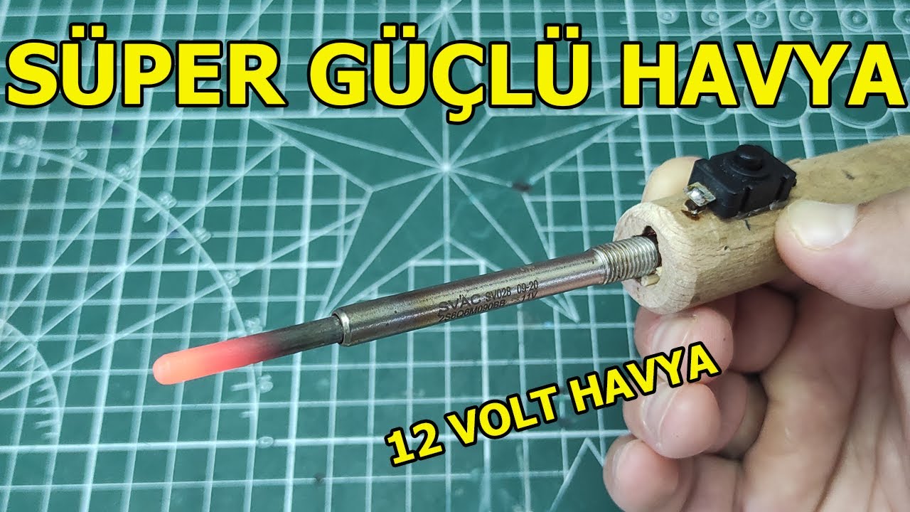 SÜPER GÜÇLÜ HAVYA YAPIMI, SÜPER GÜÇLÜ LEHİM MAKİNESİ, İZLEYİN VE ŞAŞIRTIN!