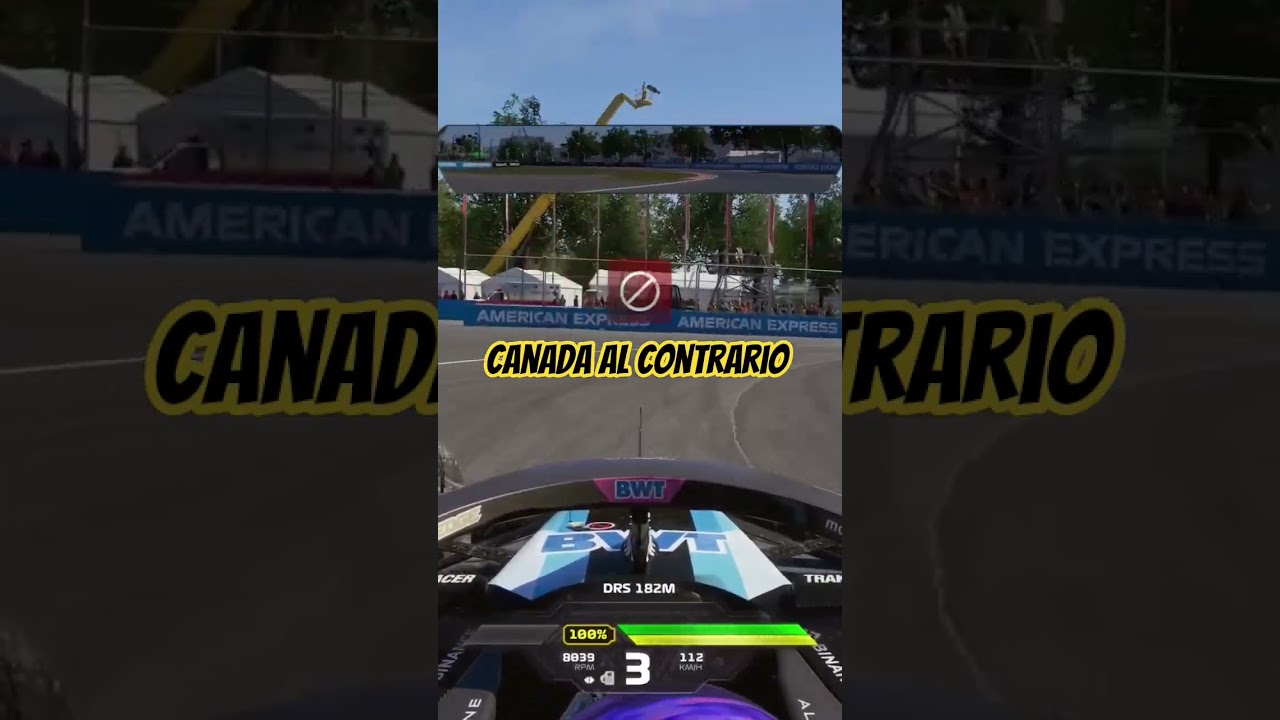 F1 - GP DEL CANADA AL CONTRARIO -  VUOI PARTECIPARE ALLA Lega gameplay italiano, shorts F1