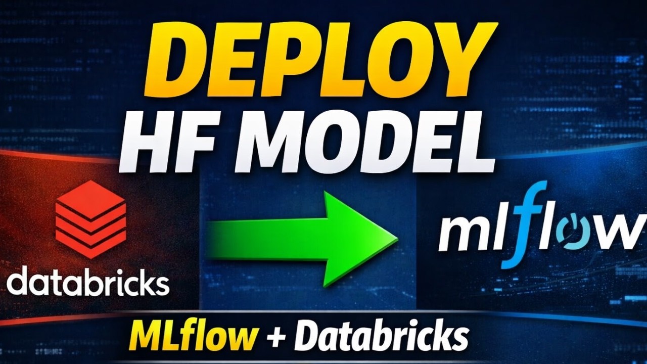 Deploy HuggingFace Models on Databricks (Custom PyFunc End-to-End Tutorial) | Project.1