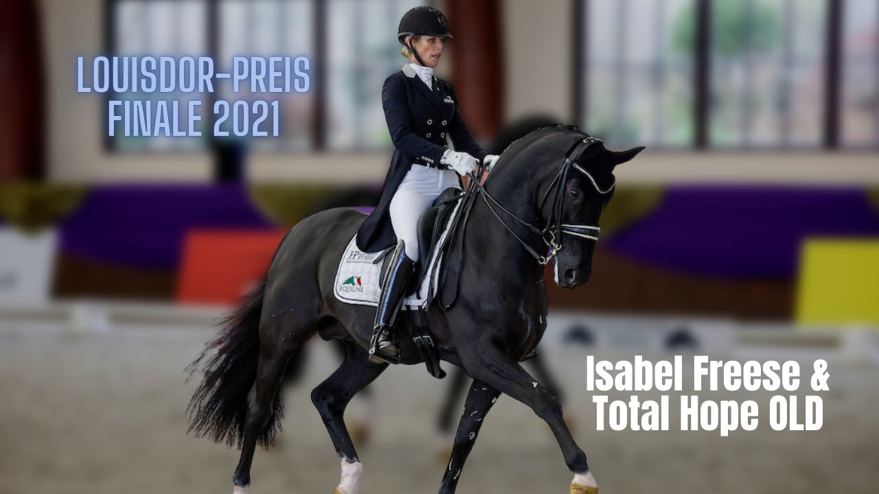 Total Hope OLD & Isabel Freese 😍 | Louisdor-Preis Finale 2021 | auf dem Gestüt Schafhof