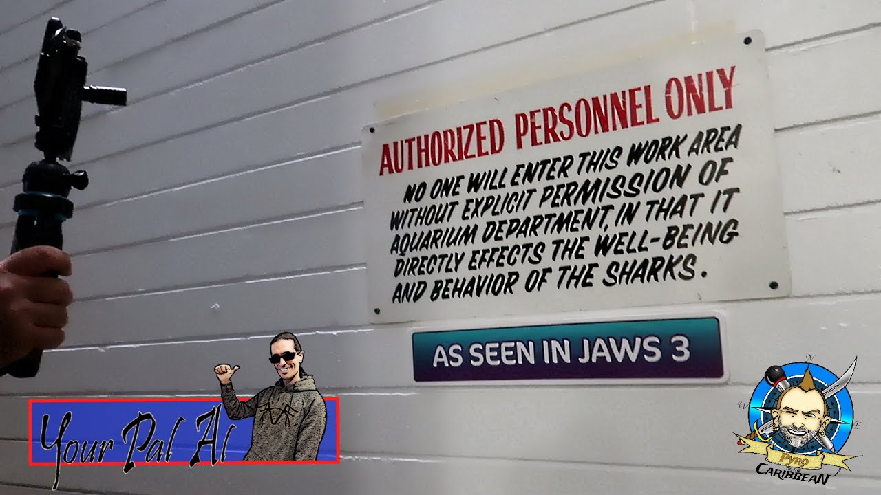 More Jaws 3D Filming Locations and Behind the Scenes at SeaWorld Orlando!