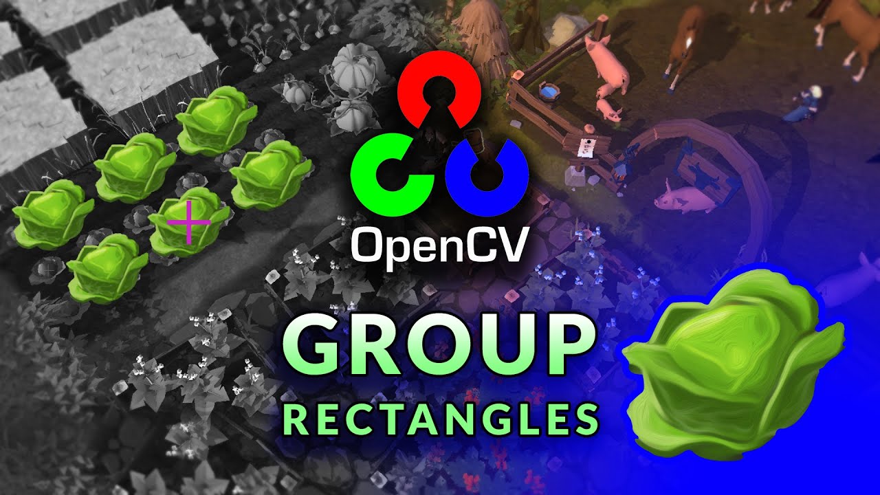 Группировка прямоугольников в точки щелчка — обнаружение объектов OpenCV в играх №3
