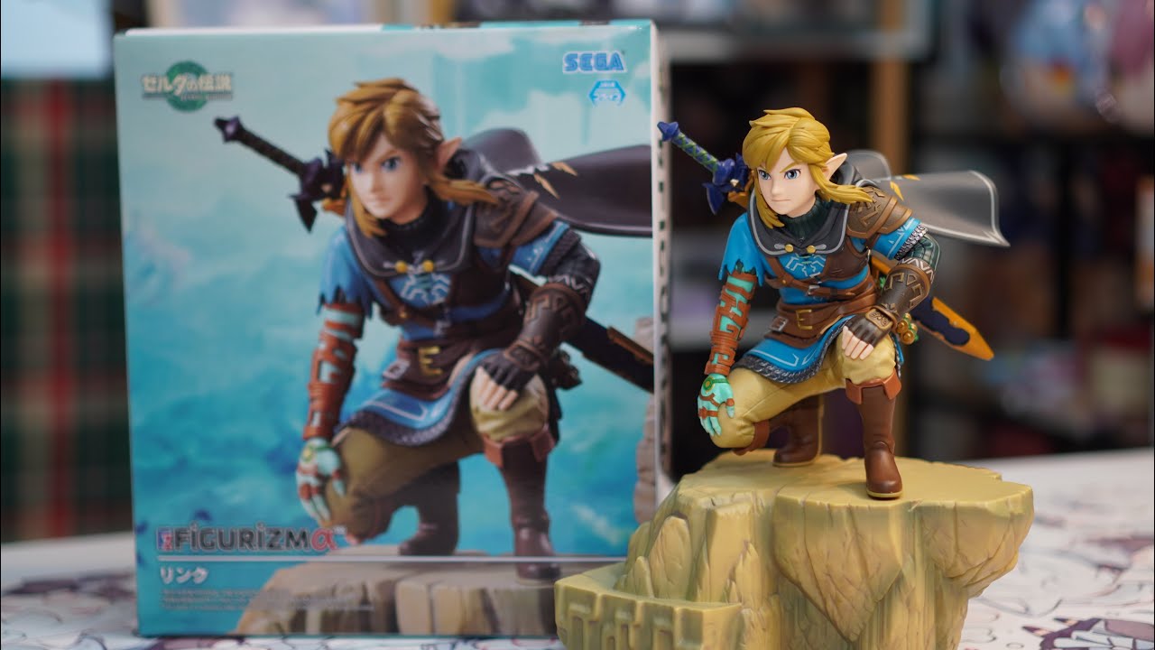 💥 Unboxing 💥 ZELDA NO DENSETSU: TEARS OF THE KINGDOM - LINK - FIGURIZM ALPHA (SEGA)