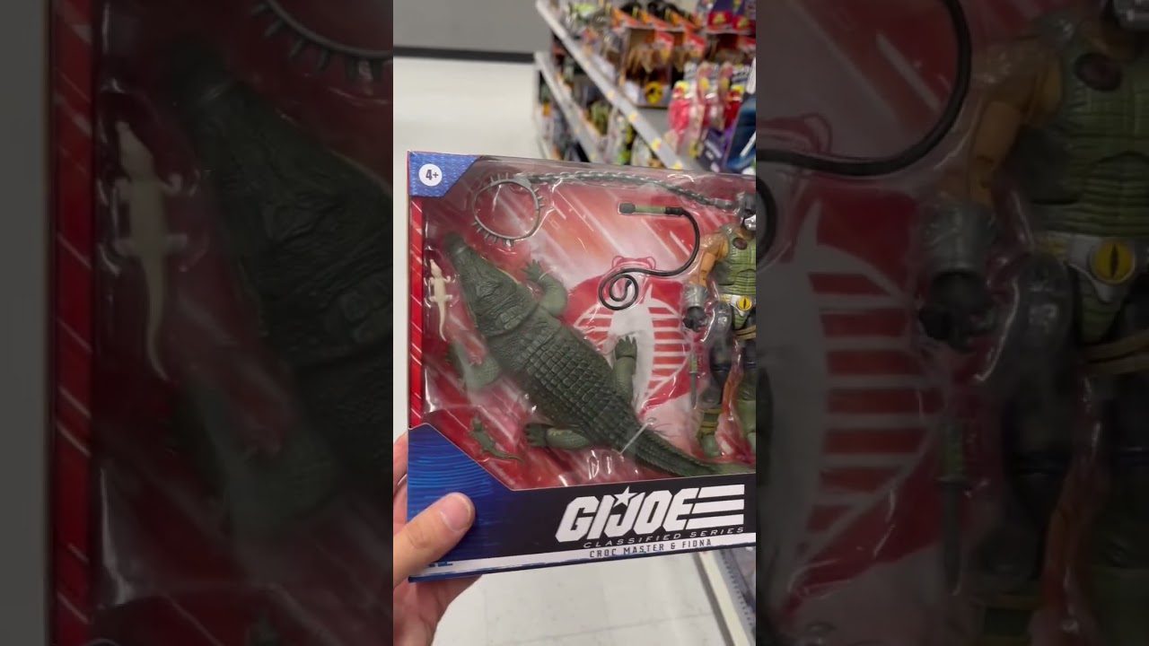 Gijoe classified series Croc Master & Fiona #shorts #shortsviral #shortsyoutube #toys